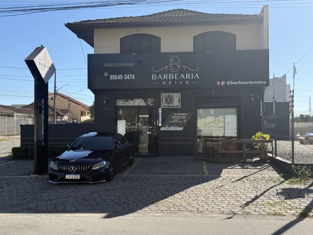 Fachada da Barbearia Neiva